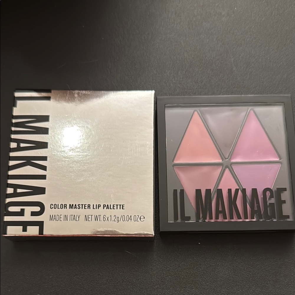 NWT IL MAKIAGE color master Lip palette violet affair